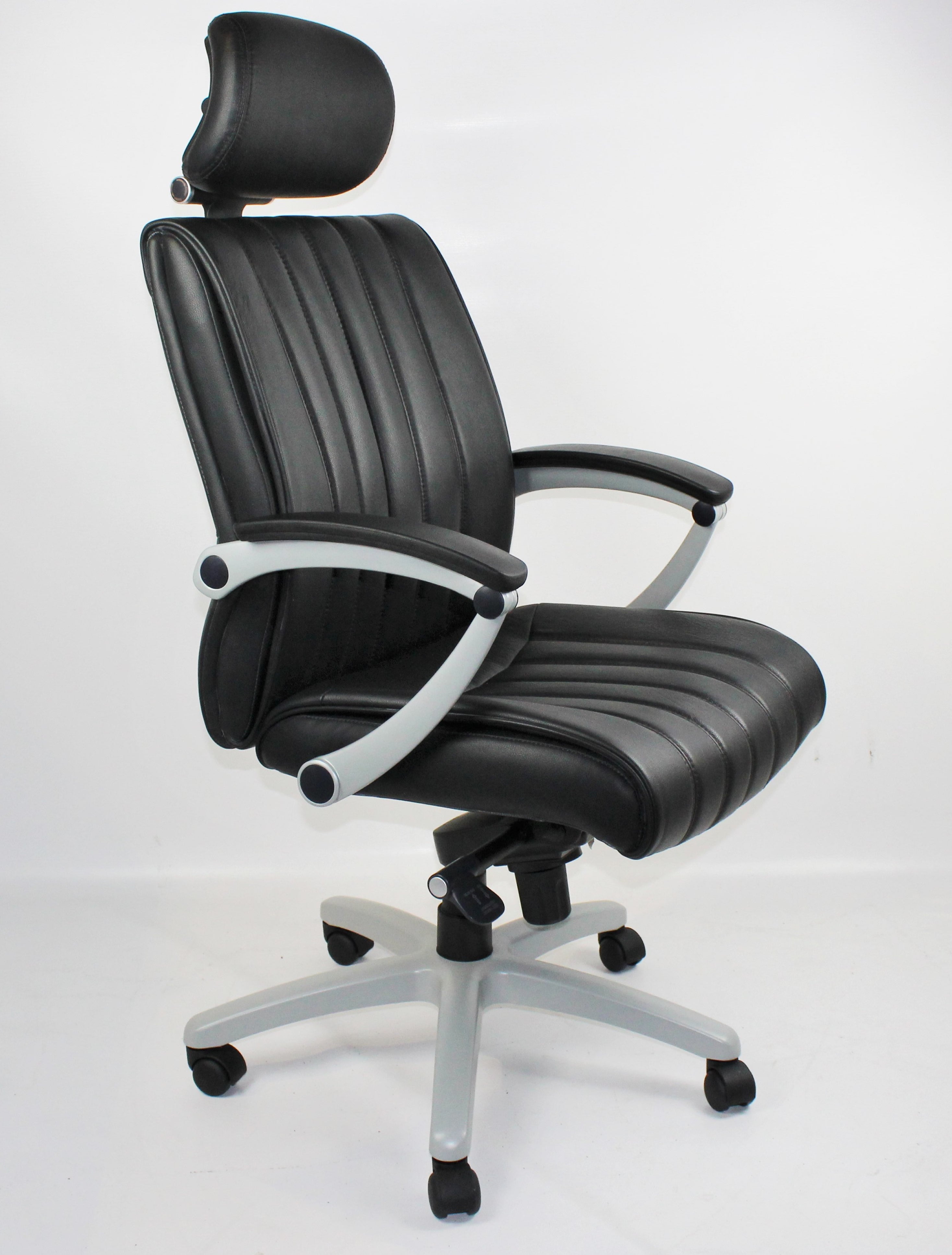 Real Leather Quality Office Chair With Headrest BJ016HL